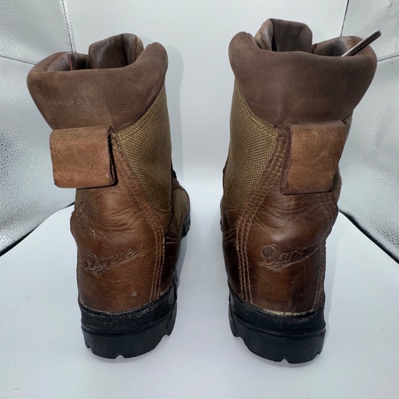 Danner Big Horn 52200 Mens 9.5 D Work Boots Brown Leather Vibram Sole Waterproof main image 11